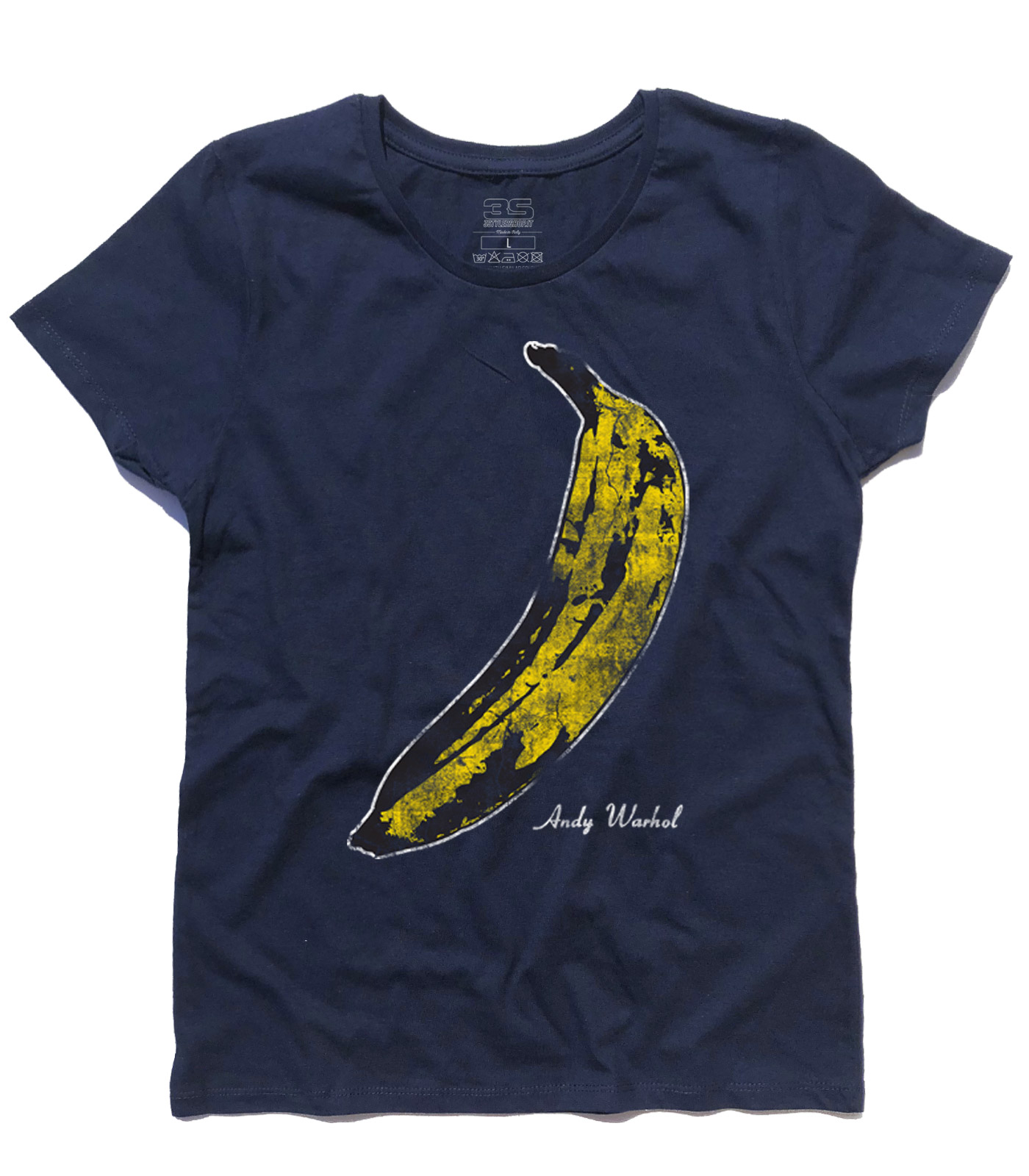 banana_andy-Warhol_velvet_underground_t-shirt_donna_NA banana t-shirt donna andy warhol