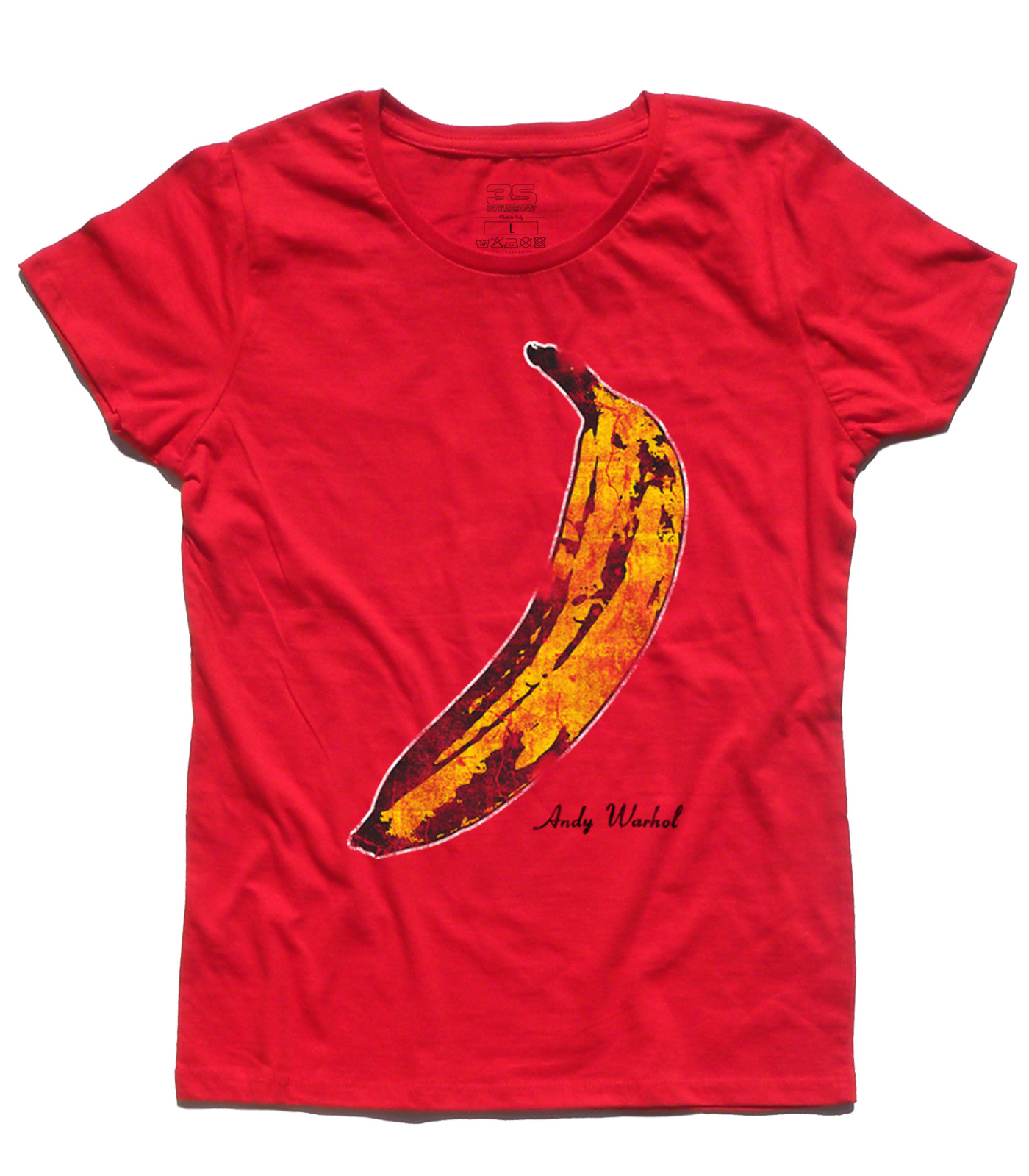 banana_andy-Warhol_velvet_underground_t-shirt_donna_RD banana t-shirt donna andy warhol