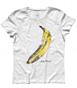 banana t-shirt donna andy warhol