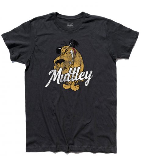muttley t-shirt uomo con l'immagine di Muttley e scritta