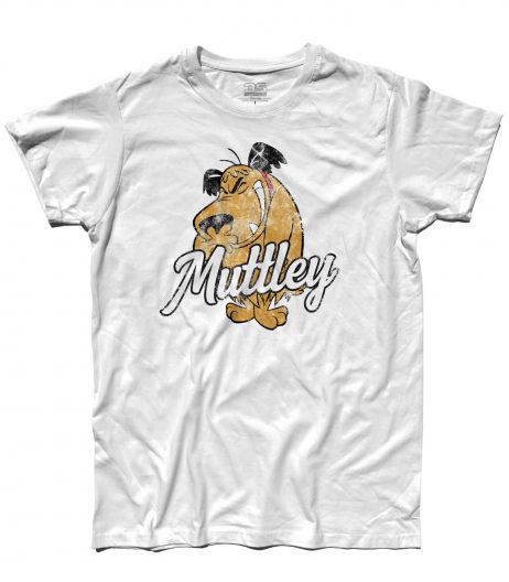 muttley t-shirt uomo con l'immagine di Muttley e scritta