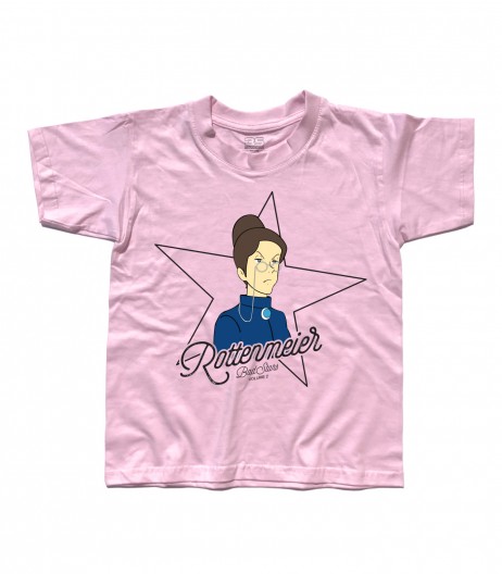 rottenmeier t-shirt bambino raffigurante la governante di Heidi Clara