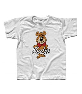 bubu t-shirt bambino raffigurante l'orsetto amico dell'orso Yoghi