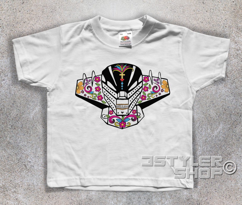 maglietta teschio bambino