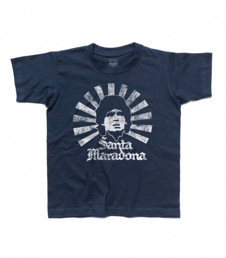 Santa Maradona t-shirt bambino D10S