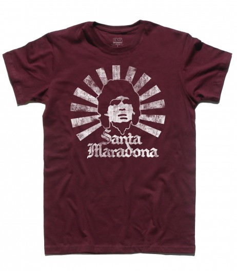 Santa Maradona t-shirt uomo D10S
