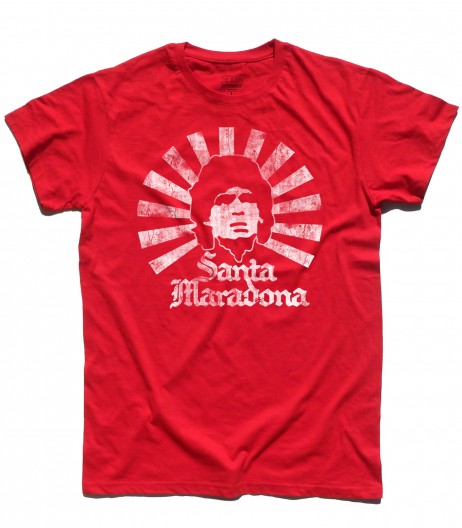 Santa Maradona t-shirt uomo D10S