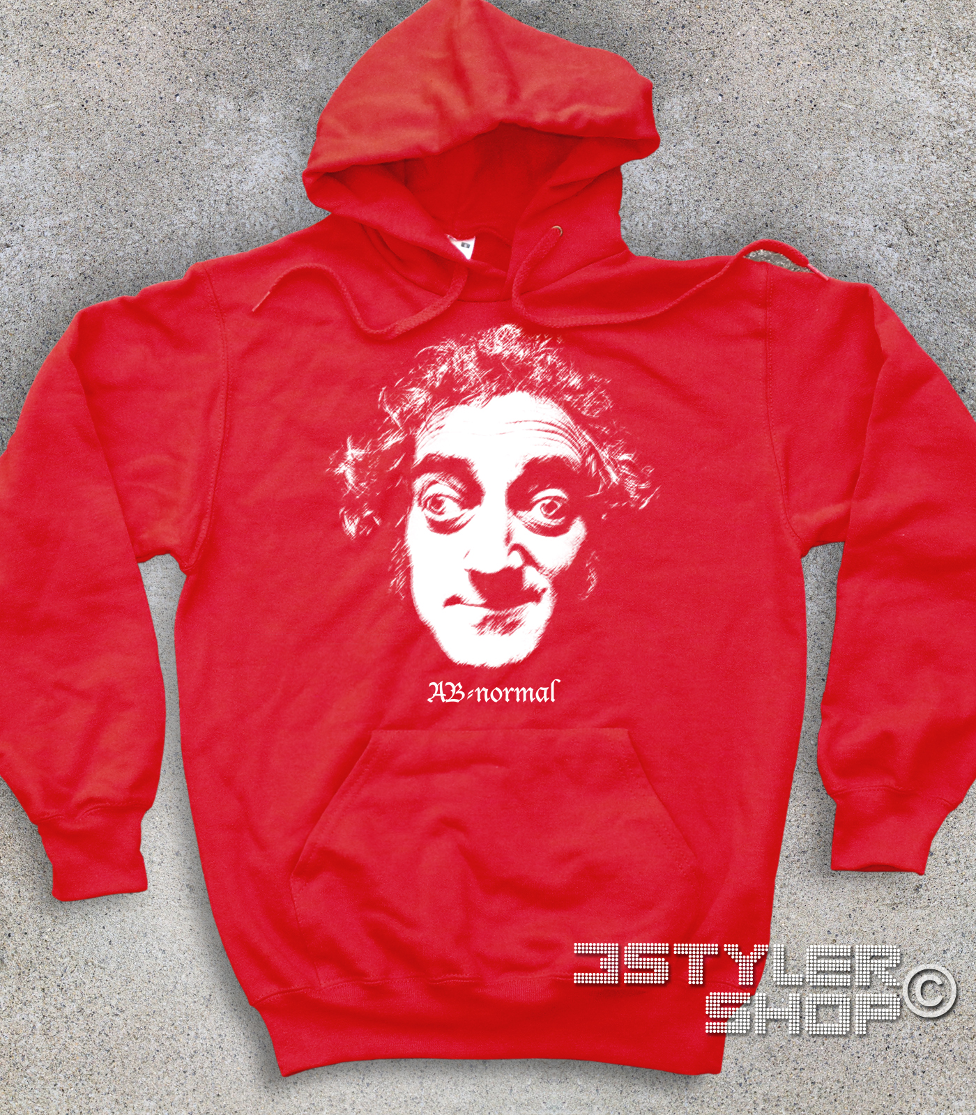 marty-feldman-felpa_RD Marty Feldman felpa unisex con scritta ab normal