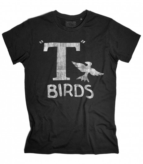 t-birds t-shirt uomo ispirata al film musical grease