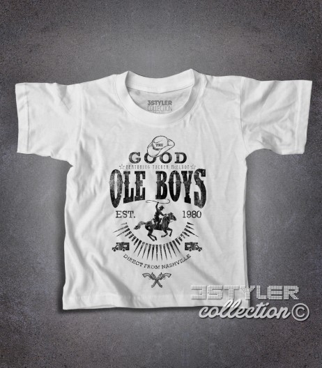 Good Ole Boys t-shirt bambino ispirata al film cult blues brothers