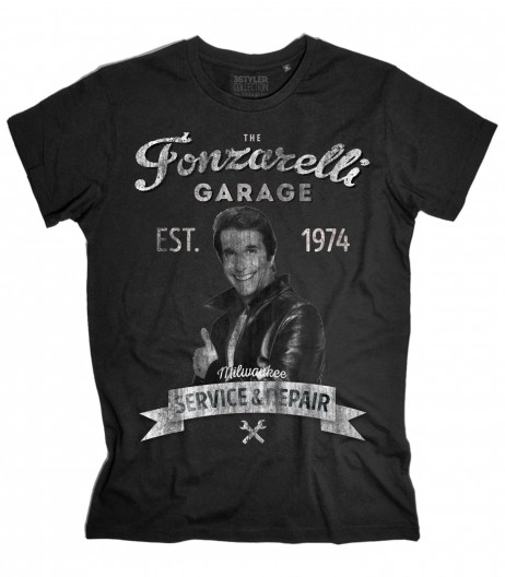 The Fonz t-shirt uomo ispirata a Fonzie di Happy Days