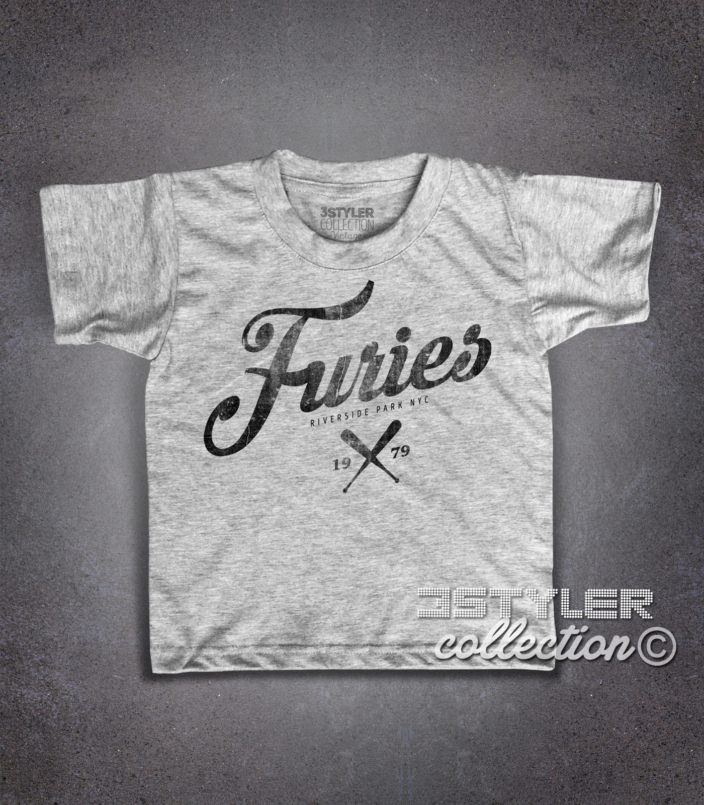 baseball furies t-shirt bambino ispirata alla famosa gang del film the warriors