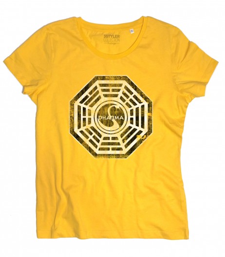 Dharma project t-shirt donna ispirata alla serie televisiva Lost