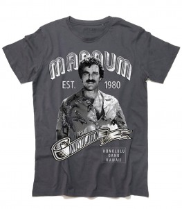Magnum PI t-shirt uomo ispirata al famoso investigatore privato delle Hawaii