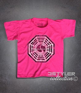 Dharma project t-shirt bambino ispirata alla serie televisiva Lost