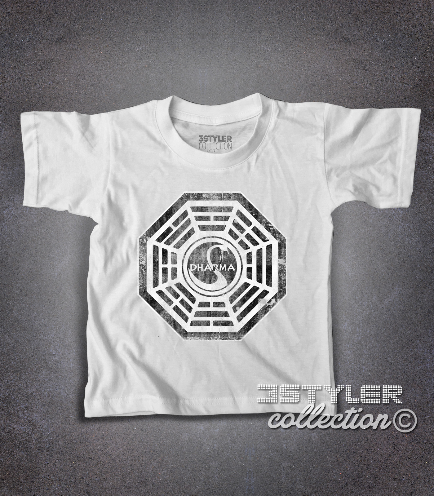 thumbnail image 2 of Dharma Initiative T-Shirt - Hoodie / 3X-Large (Guys Only) / Black 2 of 10