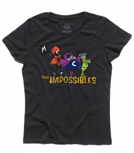 the impossibles t-shirt donna gli impossibili