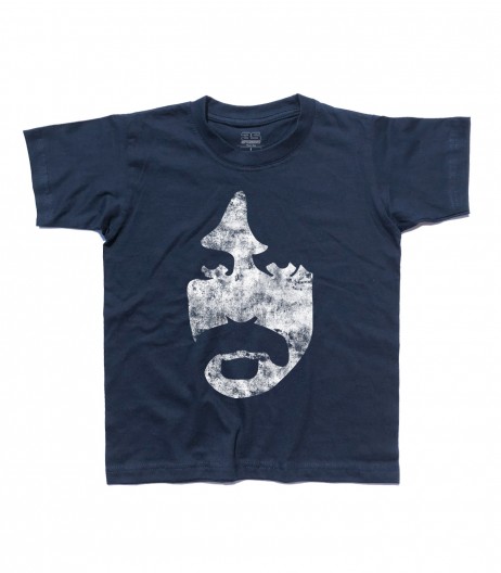 Frank zappa t-shirt bambino vintage face