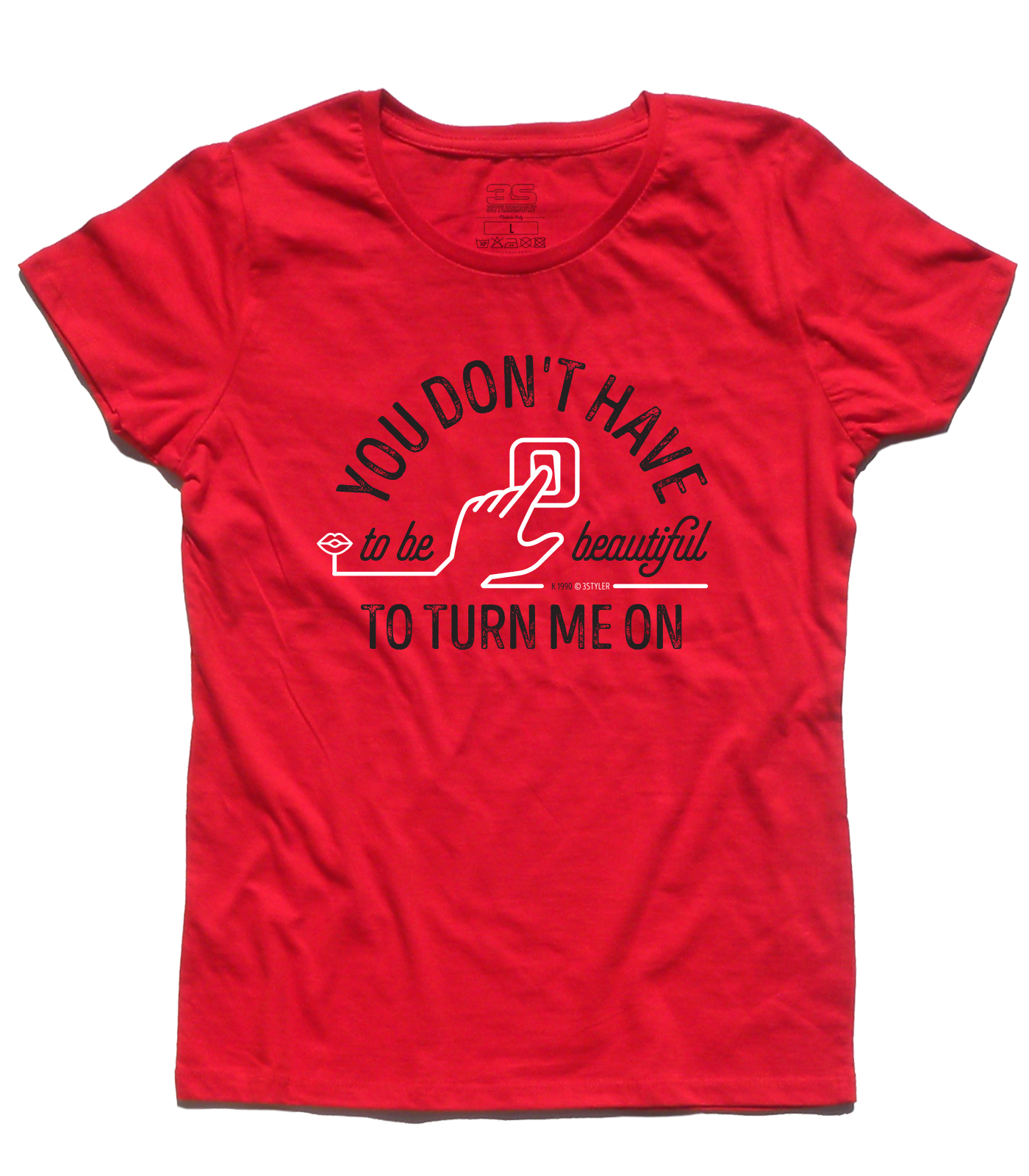 Kiss_Prince_t-shirt_donna_RD Kiss t-shirt donna ispirata alla canzone di Prince