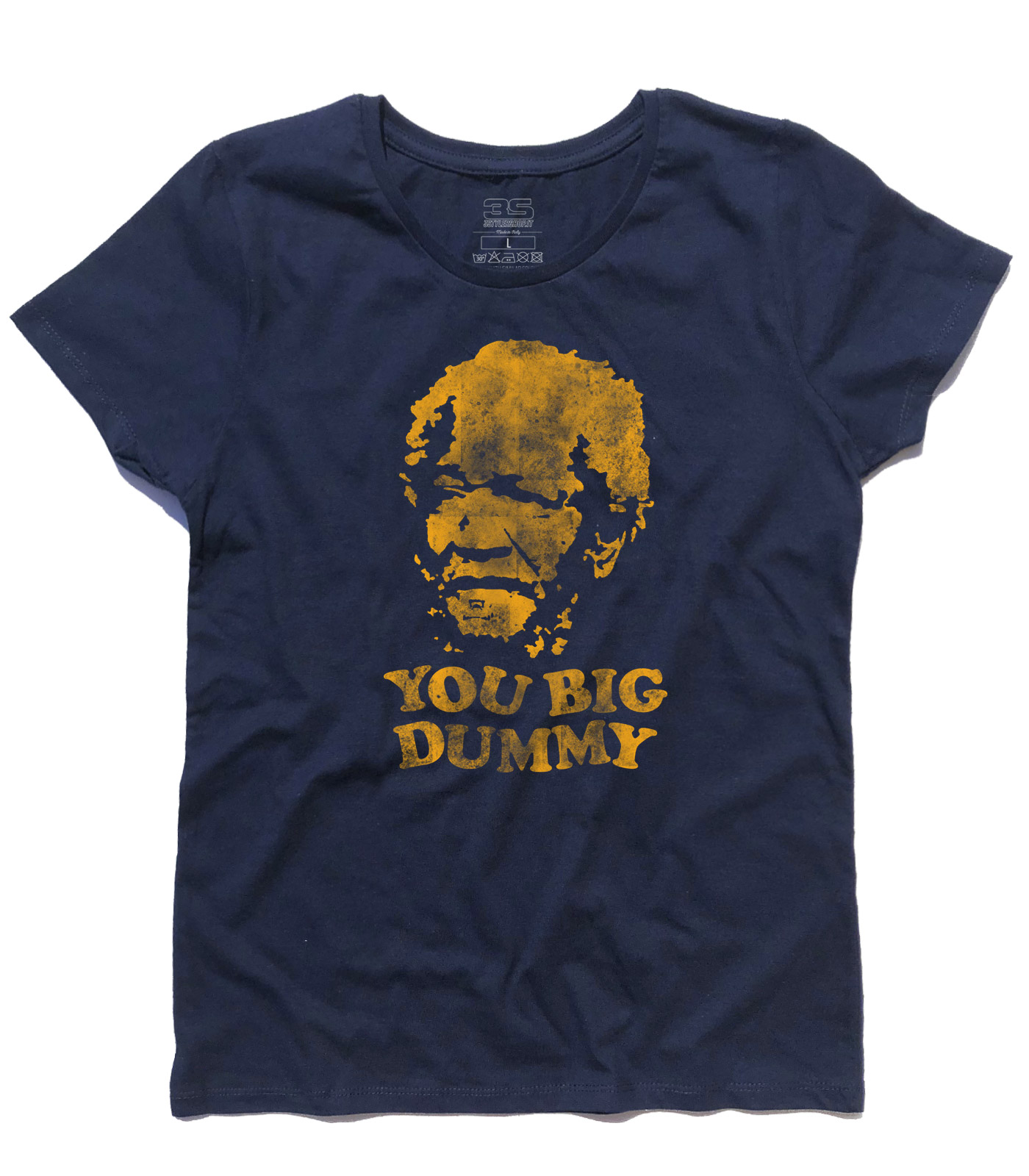 sunford_and_son_you_big_dummy_t-shirt_donna_NA sunford and son t-shirt donna con scritta you big dummy