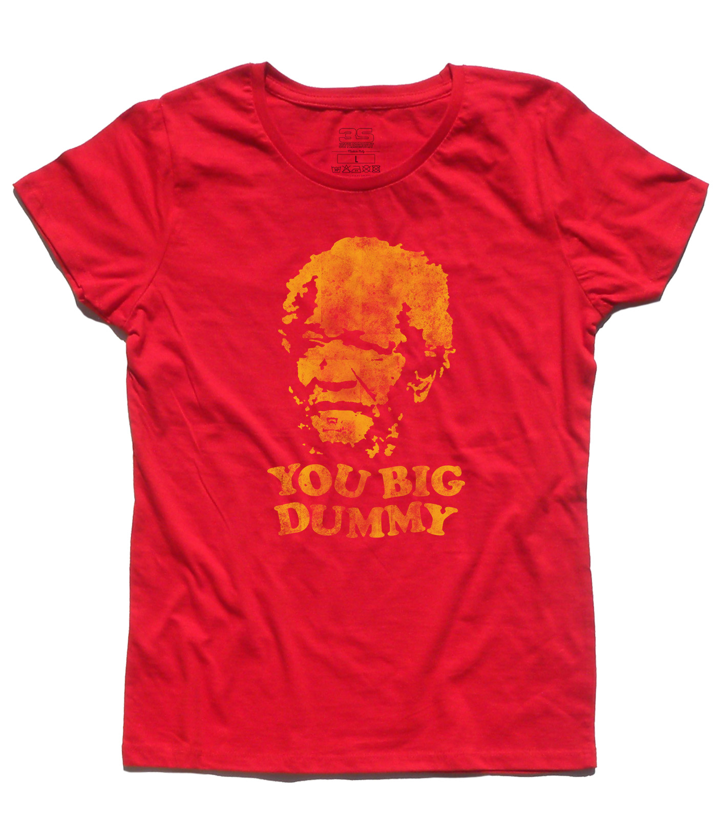 sunford_and_son_you_big_dummy_t-shirt_donna_RD sunford and son t-shirt donna con scritta you big dummy