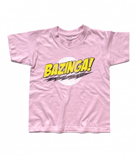 bazinga t-shirt bambino the big bang theory