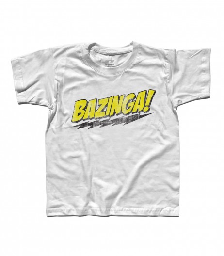 bazinga t-shirt bambino the big bang theory