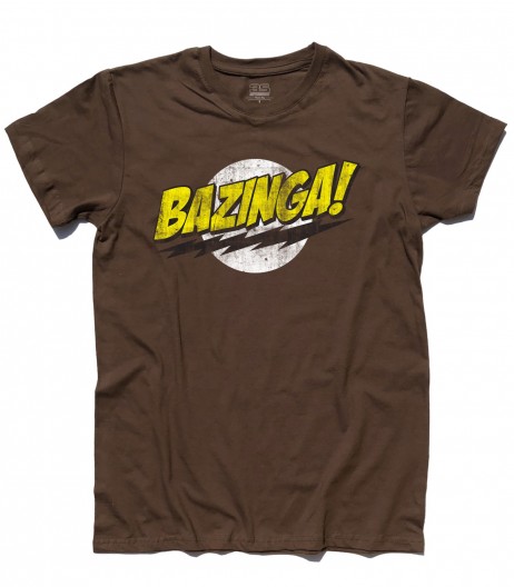 bazinga t-shirt uomo the big bang theory