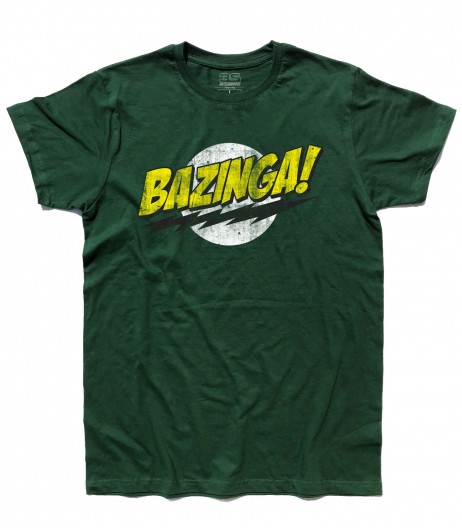 bazinga t-shirt uomo the big bang theory