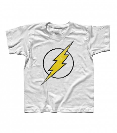 flash t-shirt bambino vintage logo