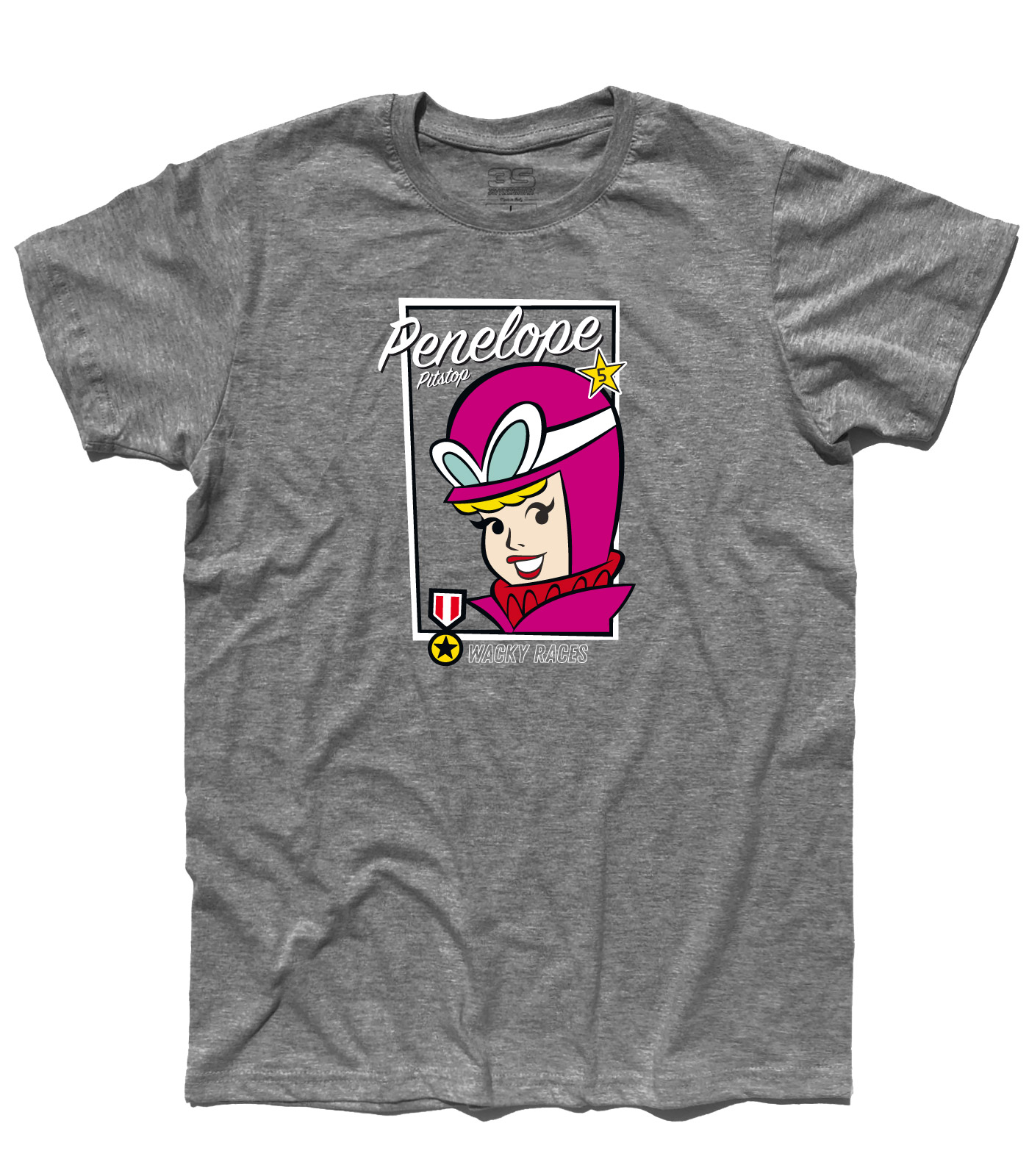 penelope_pitstop_wacky_races_t-shirt_uomo_GM penelope pit stop t-shirt uomo ispirata alle wacky races