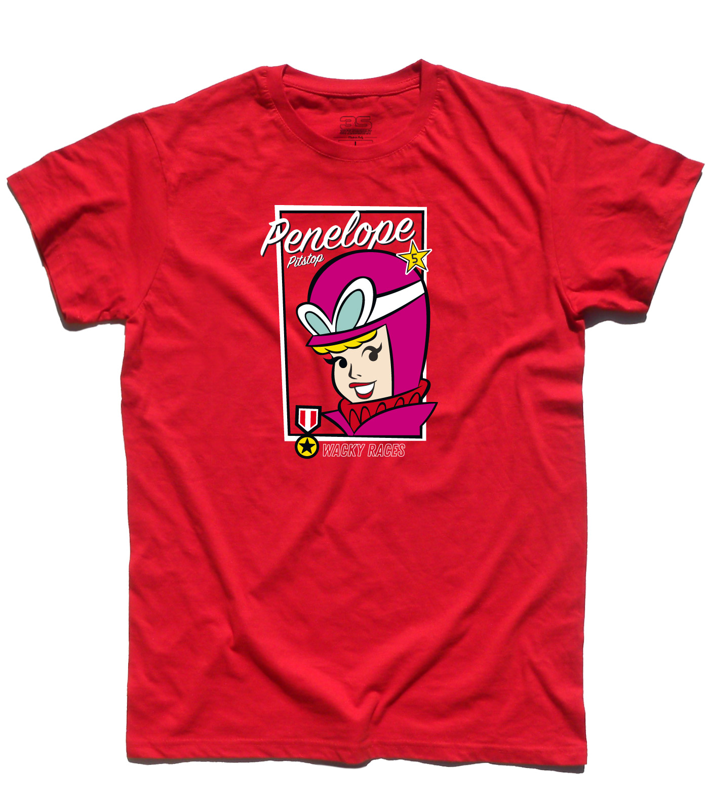 penelope_pitstop_wacky_races_t-shirt_uomo_RD penelope pit stop t-shirt uomo ispirata alle wacky races