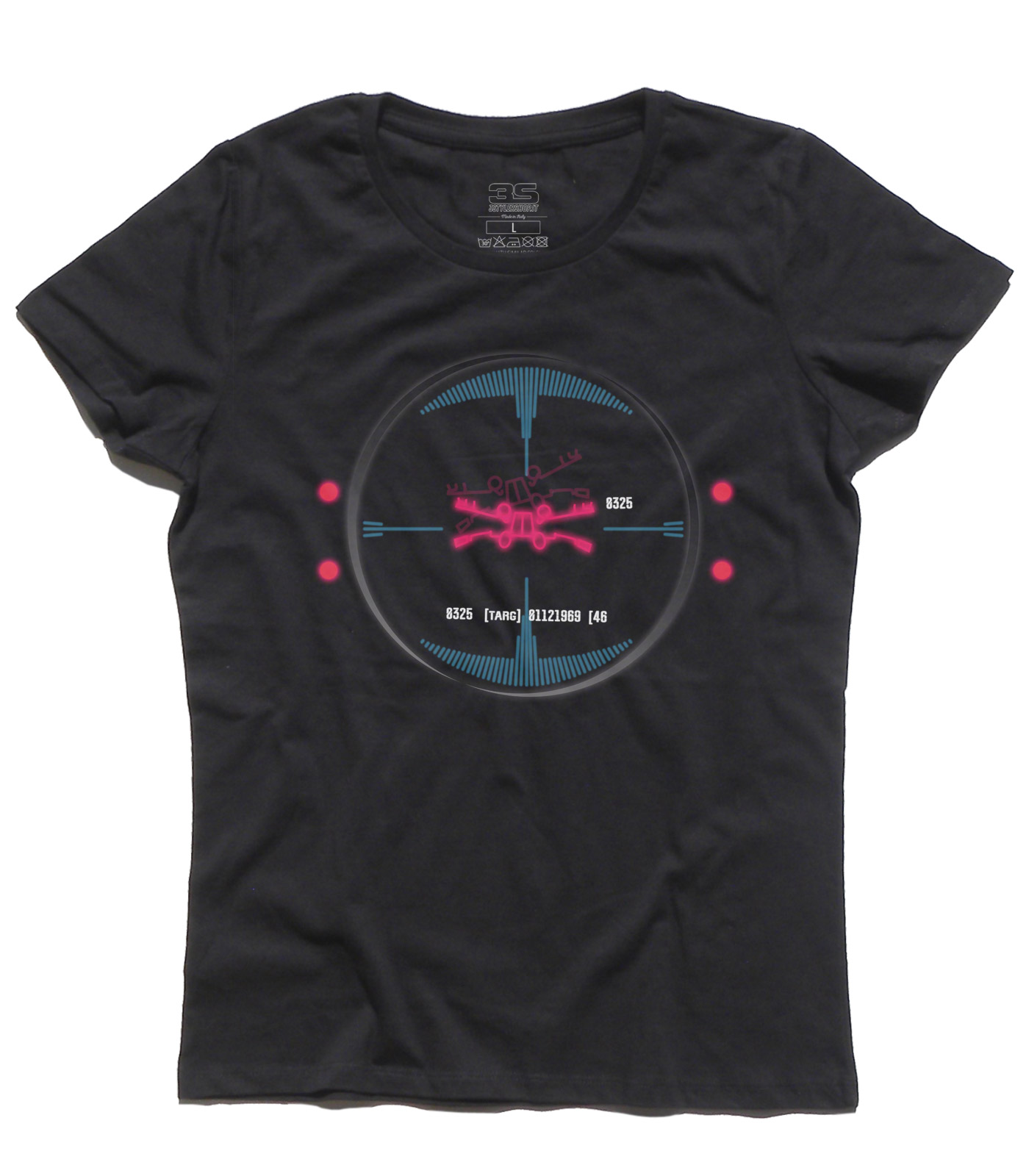 stay_on_target_star_wars_darth_vader_vision_t-shirt_donna_BK stay on target t-shirt donna darth vader vision
