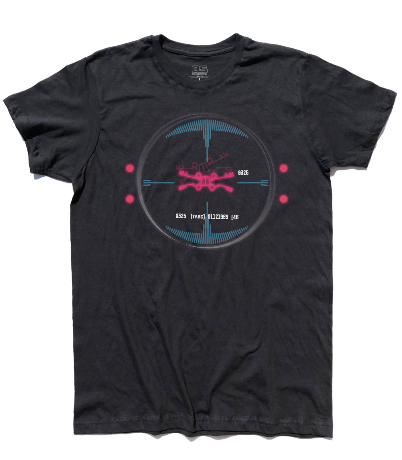stay_on_target_star_wars_darth_vader_vision_t-shirt_uomo_BK stay on target t-shirt uomo darth vader vision