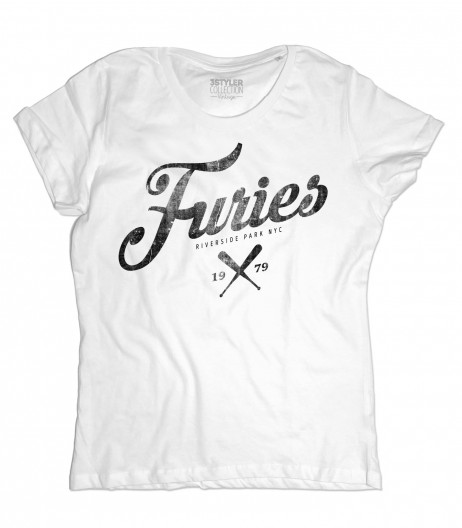 baseball furies t-shirt donna ispirata alla famosa gang del film the warriors