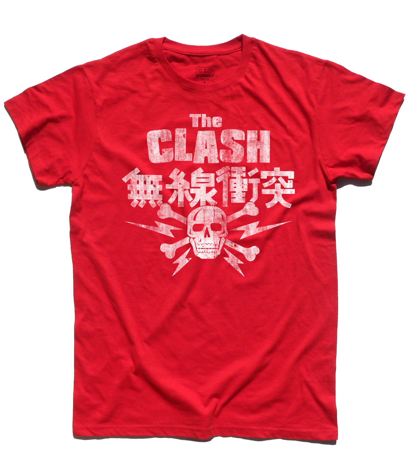 the_clash_skull_japan_t-shirt_uomo_RD clash t-shirt uomo japanese tour