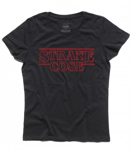 stranger things t-shirt donna strane cose