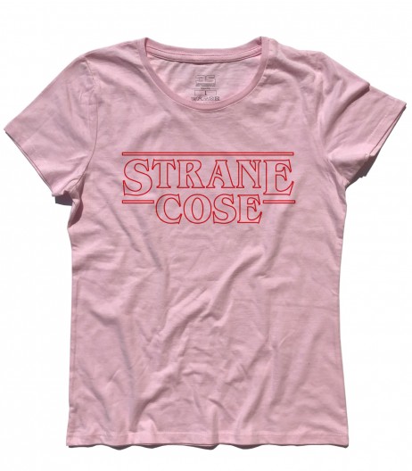 stranger things t-shirt donna strane cose