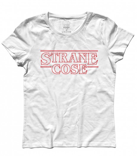 stranger things t-shirt donna strane cose