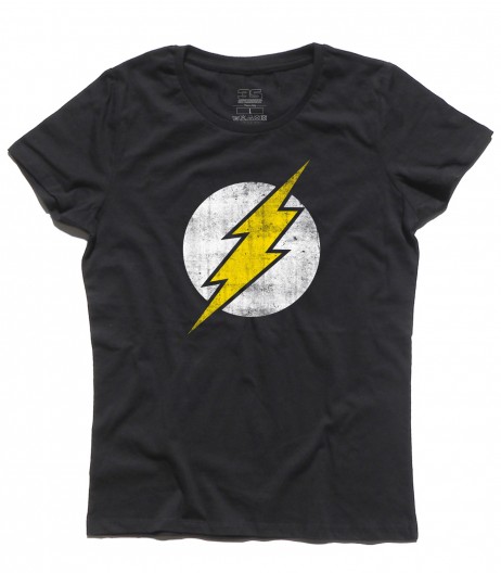 flash t-shirt donna vintage logo