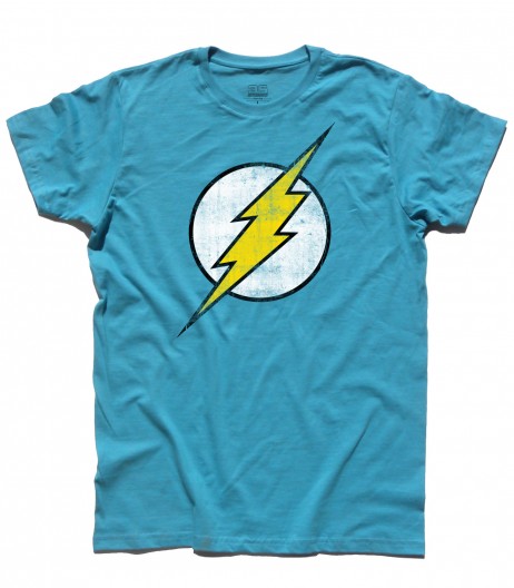 flash t-shirt uomo vintage logo
