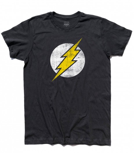 flash t-shirt uomo vintage logo