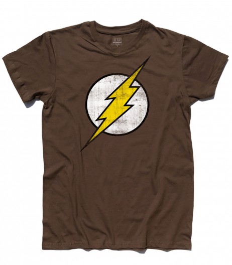 flash t-shirt uomo vintage logo