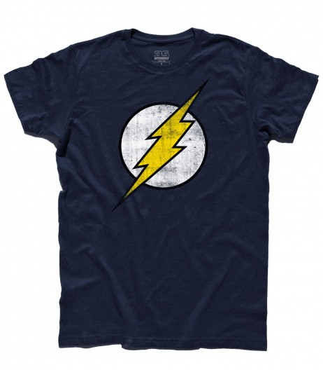 flash t-shirt uomo vintage logo