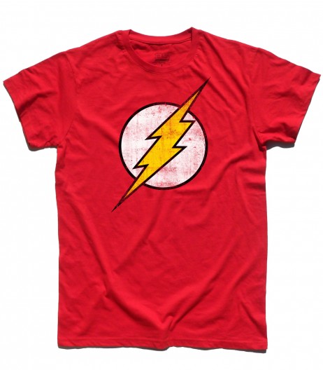 flash t-shirt uomo vintage logo