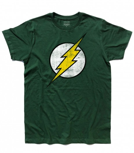 flash t-shirt uomo vintage logo