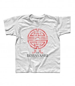 I soliti sospetti t-shirt bambino con logo Kobayashi porcellane