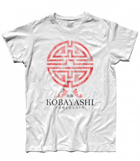 I soliti sospetti t-shirt uomo con logo Kobayashi porcellane