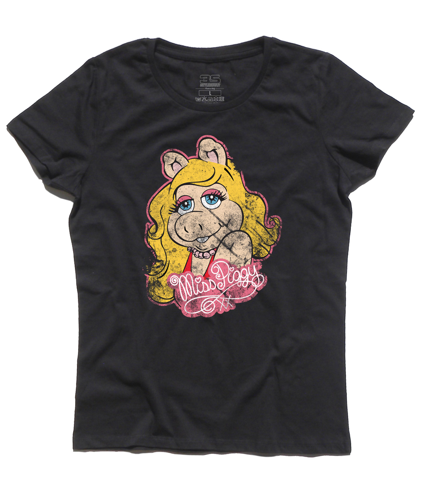 miss_piggy_muppets_t-shirt_donna_BK Miss piggy t-shirt donna the Muppet Show