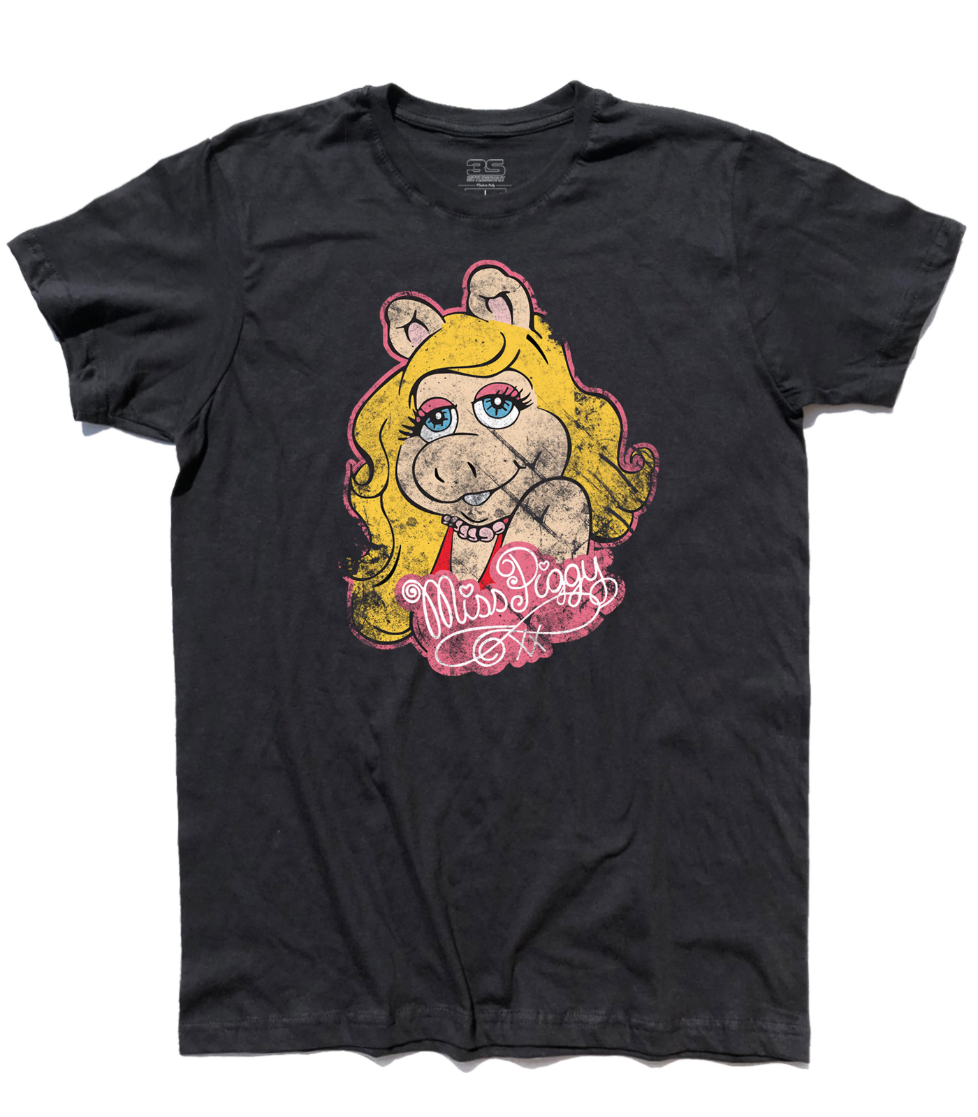 miss_piggy_muppets_t-shirt_uomo_BK Miss piggy t-shirt uomo the Muppet Show